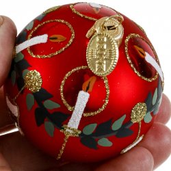 KUGLE 2017 JULESOK 6 CM