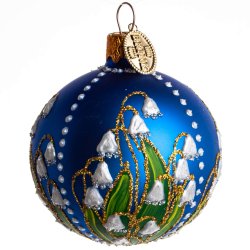 KUGLE LILJEKONVAL 6 CM BL MAT