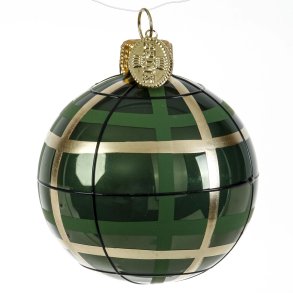 KUGLE TERNET 6 CM GR�N