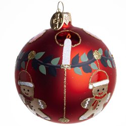 KUGLE 2021 HONNINGKAGE MAND 8 CM