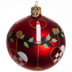 KUGLE 2015 FLETHJERTE 8 CM