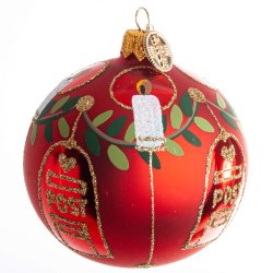 KUGLE 2012 POSTKASSE 8 CM