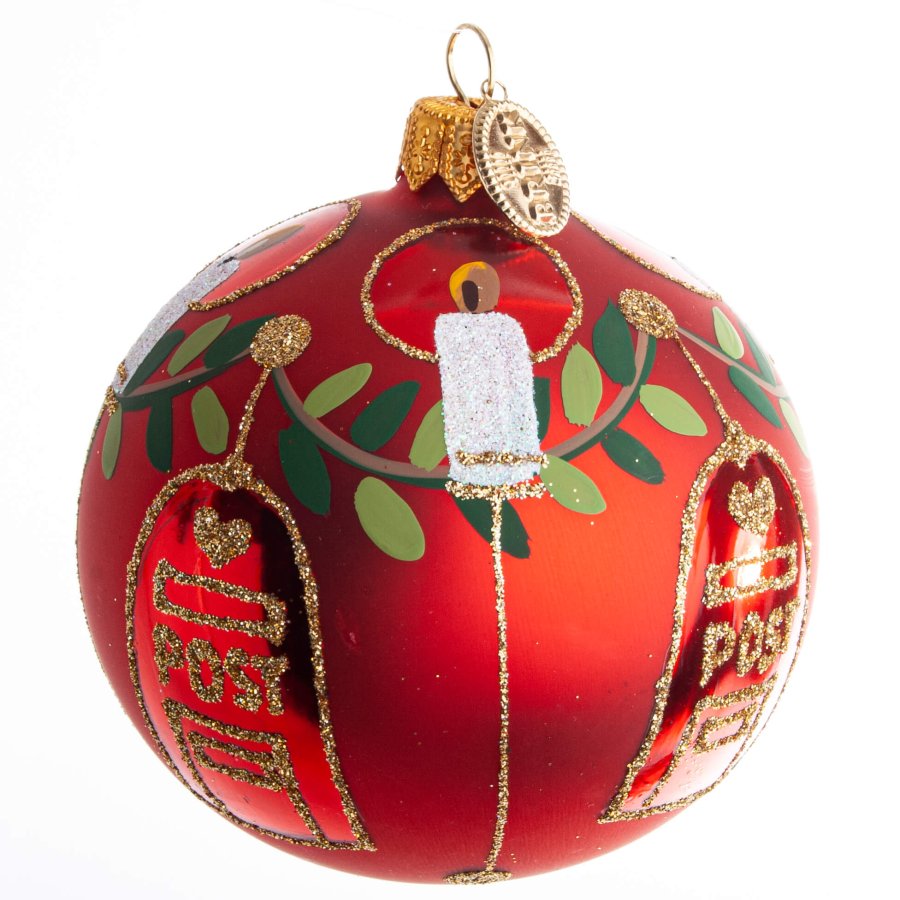 KUGLE 2012 POSTKASSE 8 CM