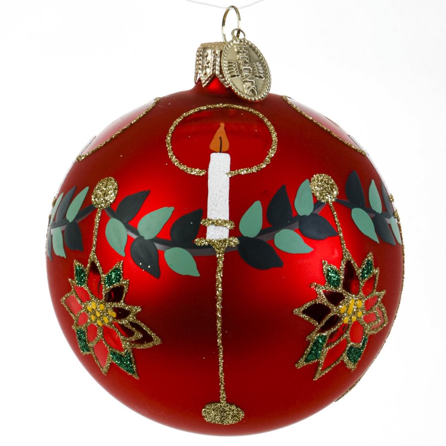 KUGLE 2026 JULESTJERNE 8 CM