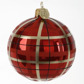 KUGLE TERNET 8 CM R�D