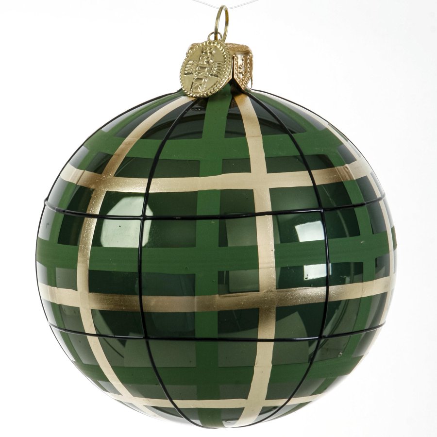 KUGLE TERNET 8 CM GR�N