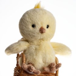 BAMSE KYLLING GUL 15 CM