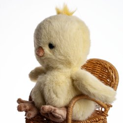 BAMSE KYLLING GUL 15 CM