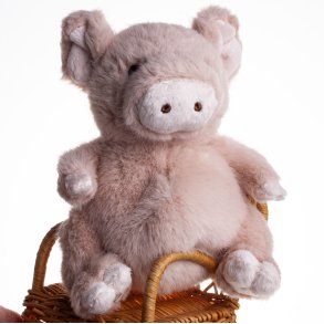 BAMSE GRISLING ROSA 15 CM