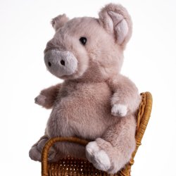 BAMSE GRISLING ROSA 15 CM