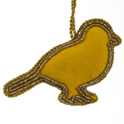 BRODERET BL�MEJSE 10 CM