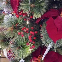 JULETR FYR 90 CM U/LED