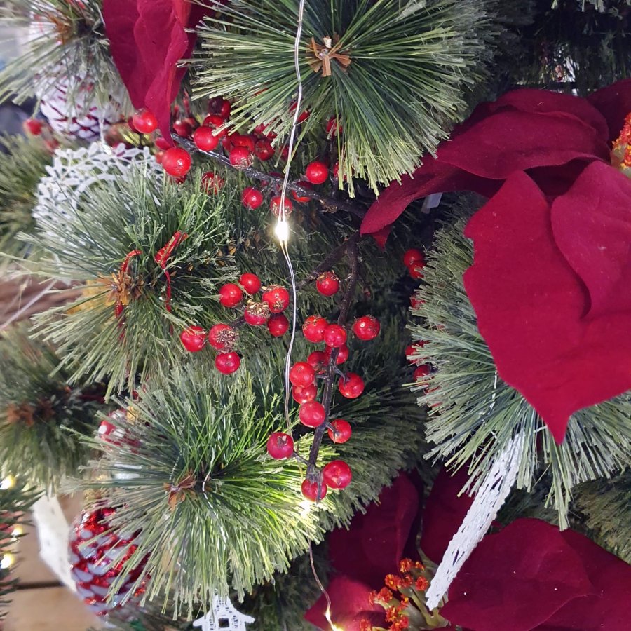 JULETR FYR 90 CM U/LED