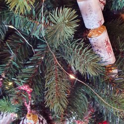 JULETR MRK GRN 90 CM U/LED