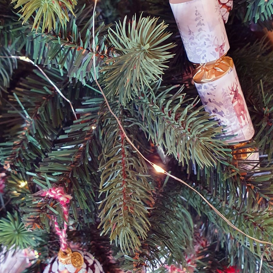 JULETR MRK GRN 90 CM U/LED