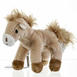 BAMSE PONY HEST BRUN 14 CM