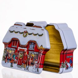 KAGED�SE VINTERSHOP 17 CM R�D