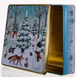 KAGED�SE SKOVENS DYR 24 CM LYSEBL�