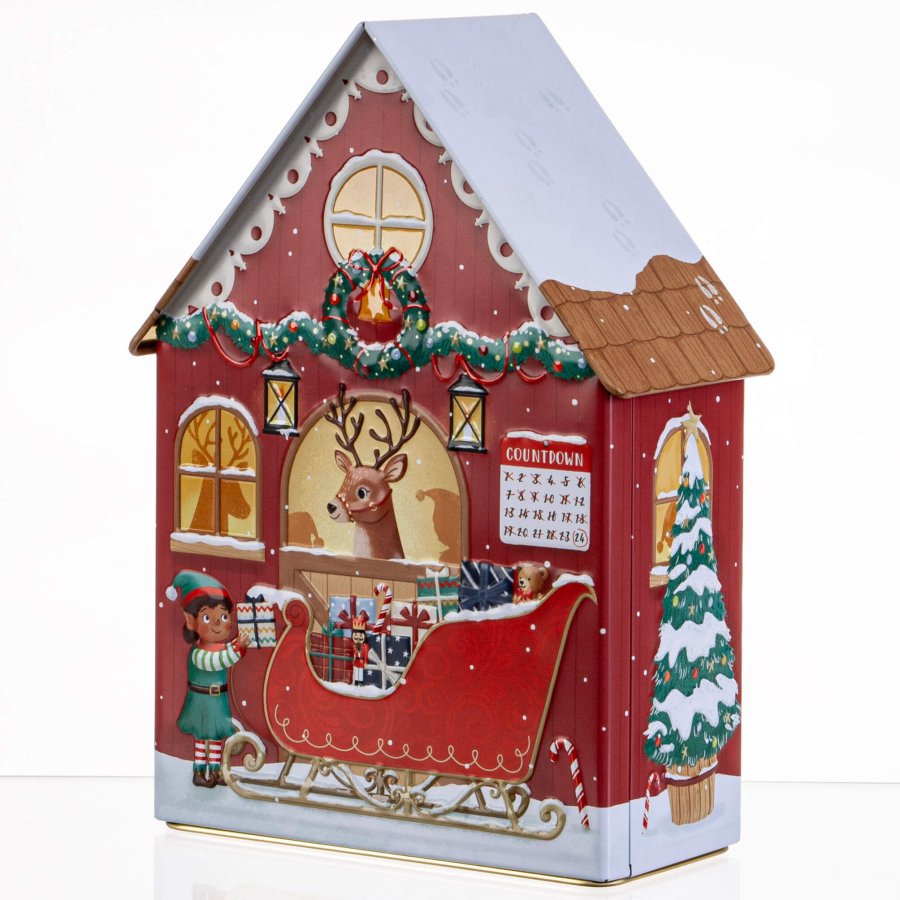 KAGED�SE JULEMANDENS V�RKSTED 18 CM R�D