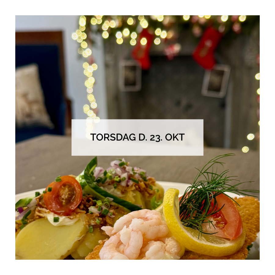 SMRREBRD TORS. 23. OKT KL. 12 (2 stk. + 1 vand/l)