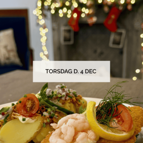 SMRREBRD TORS. 4. DEC KL. 12 (2 stk. + 1 vand/l)