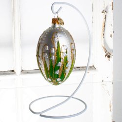 G LILJEKONVAL 10 CM HVID MAT