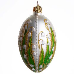 G LILJEKONVAL 10 CM HVID MAT