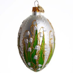 G LILJEKONVAL 10 CM HVID MAT