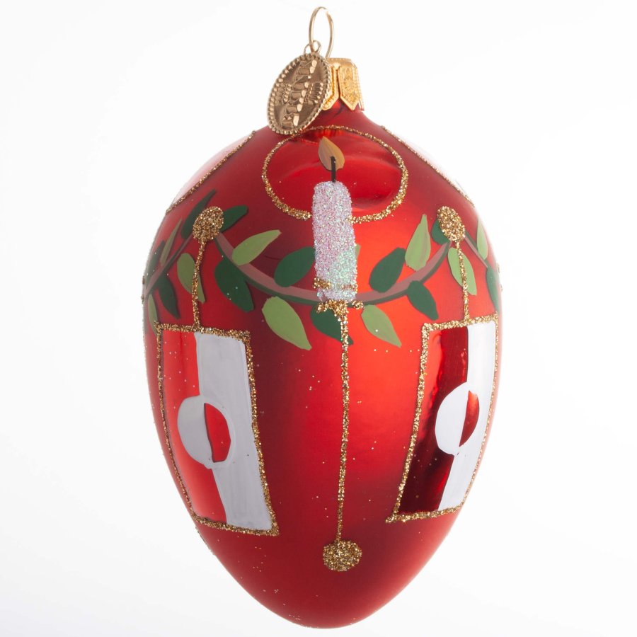 G FLAG GRNLAND 10 CM RD