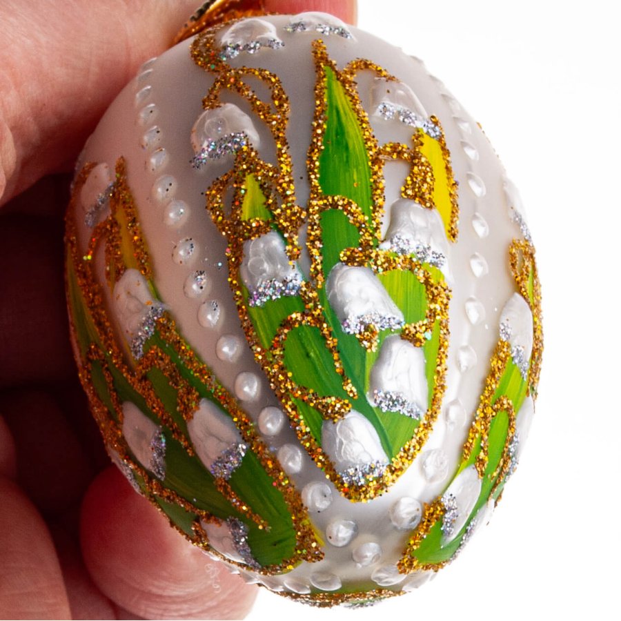 G LILJEKONVAL 6 CM HVID MAT