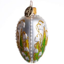 G LILJEKONVAL 6 CM HVID MAT