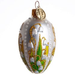 G LILJEKONVAL 6 CM HVID MAT