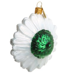 BLOMST MARGUERIT 10 CM HVID