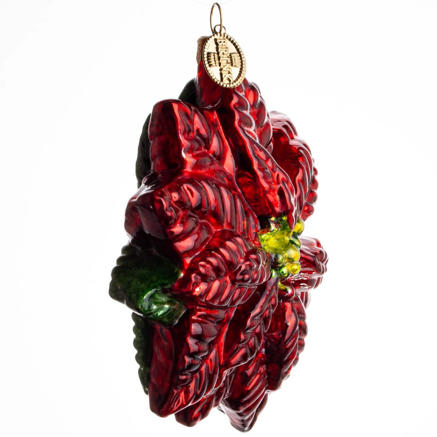 BLOMST JULESTJERNE 10 CM RD