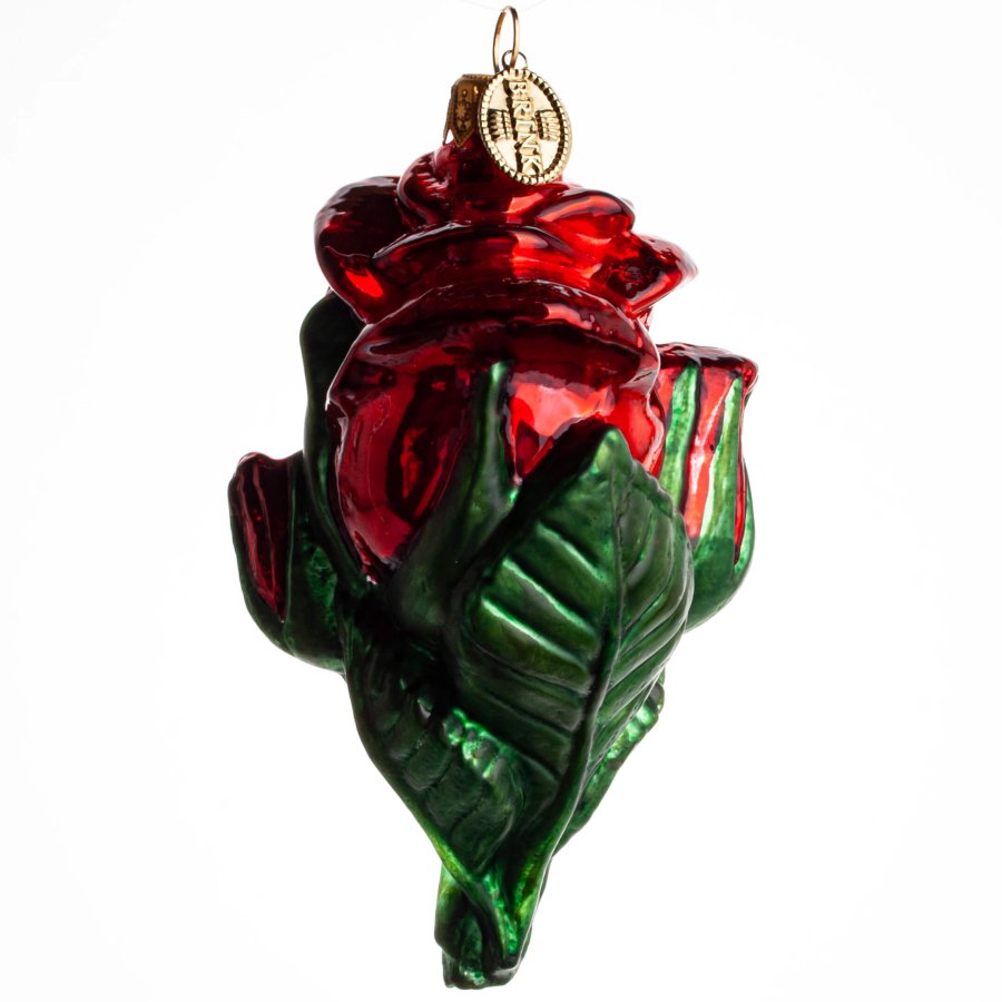 BLOMST ROSE 11 CM RD