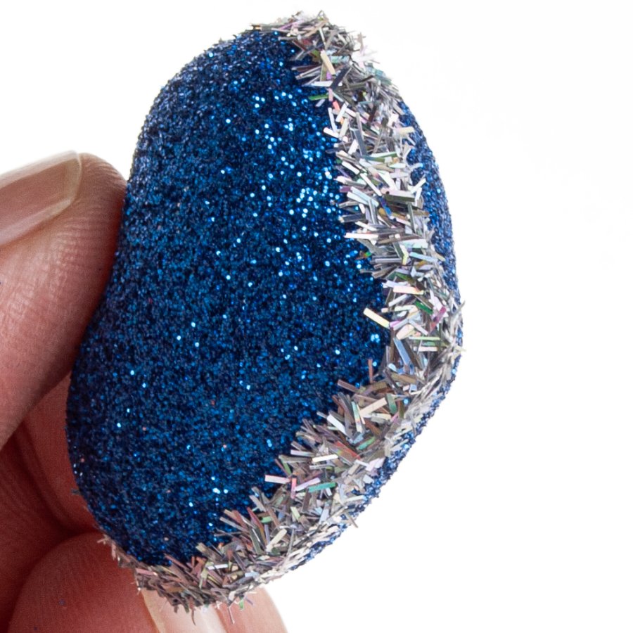 HJERTE GLIMMER 4 CM BL