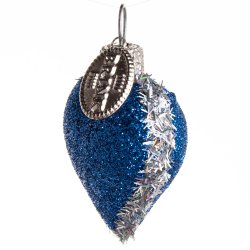 HJERTE GLIMMER 4 CM BL