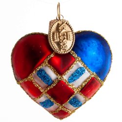 HJERTE/FLAG/TROMME 4 CM NO