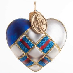 HJERTE/FLAG/TROMME 4 CM FO