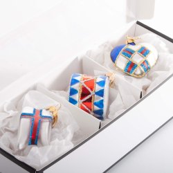 HJERTE/FLAG/TROMME 4 CM FO