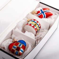 HJERTE/FLAG/TROMME 4 CM NO