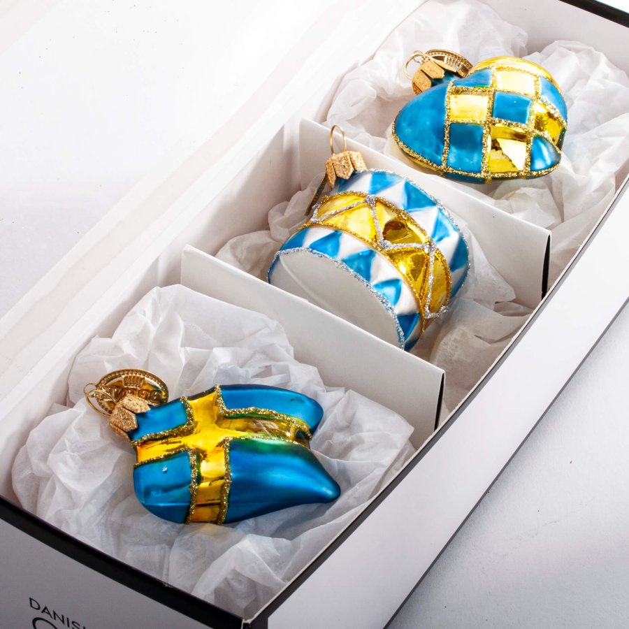 HJERTE/FLAG/TROMME 4 CM SE