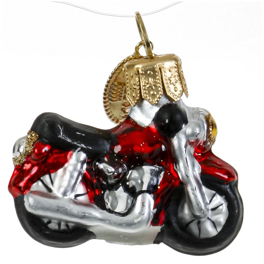 MOTORCYKEL 4 CM R�D