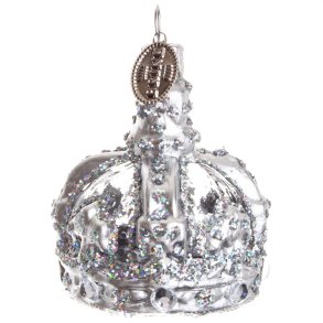 TILBUD KRONE 5 CM S�LVFARVET