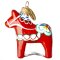 DALA HEST 5 CM R�D