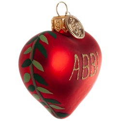 HJERTE TIL ABBI 5 CM