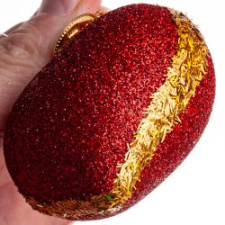 HJERTE GLIMMER 5 CM RD