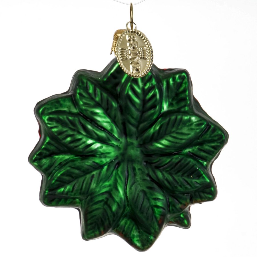 BLOMST JULESTJERNE 6 CM R�D