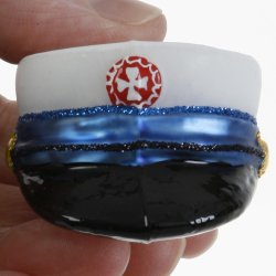 STUDENTERHUE 6 CM NAVN BL