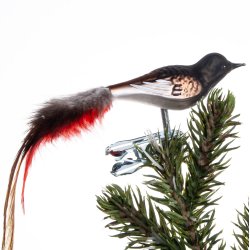 FUGL HUSRDSTJERT 6 CM FJERHALE